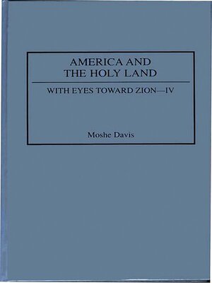 cover image of America and the Holy Land